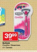 Schick Quattro Skeermes Vir Demes Elk