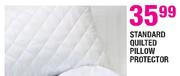 Standard Quilted Pillow Protector