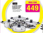Always Home La Cusine 8 Piece Stainless Steel Cookware Set