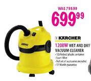 Karcher 1200W Wet and Dry Vacuum Cleaner