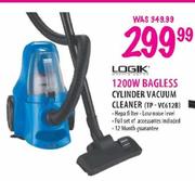 Logik 1200W Bagless Cylinder Vacuum Cleaner (TP-VC612B)