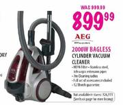 AEG 2000W Bagless Cylinder Vacuum Cleaner