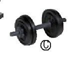 10kg Dumbbell Set