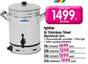 Caterpride 8Ltr Stainless Steel Electrical Urn-Each
