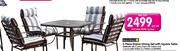 Terrace Leisure 5 Piece Manor Dining Set With Square Table-Per Set