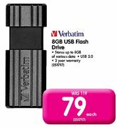 Verbatim 8GB USB Flash Drive Each