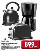 Russell Hobbs Breakfast Pack Plus Filter Coffee Maker-Each