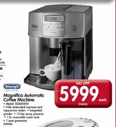 Delonghi Magnifica Automatic Coffee Machine (ESAM3500)-Each