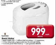 Russell Hobbs Bread Maker (RHBM-1500)-Each