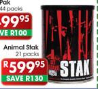 Animal Stak-21 Packs