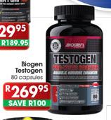 Biogen Testogen Capsules-80's