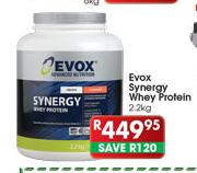 Evox Synergy Whey Protein-2.2kg