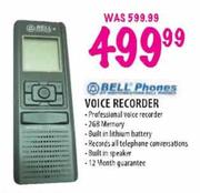 Bell Phones Voice Recorder