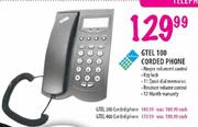 Gtel 100 Corded Phone