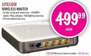 Sitecom Modem & Wireless Router