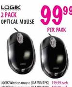 Logik Wireless Mouse (LM-WM1PK) Each