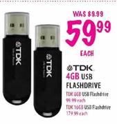 TDK 8GB USB Flash Drive Each