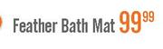 Feather Bath Mat