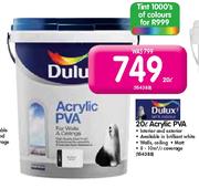 Dulux 20ltr Acrylic PVA