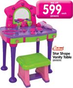 Star Shape Vanity Table (255251)-Each
