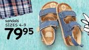Sandals Sizes 4-9