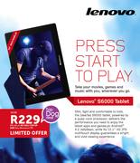 Lenovo S6000 Tablet-On My Gig 1 Top Up