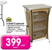 Camp Master 3 Shelf Cupboard