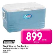 Coleman 50qt Xtreme Cooler Box