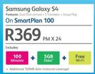 Samsung Galaxy S4 On SmartPlan 100
