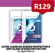 Ultra Clear HD Screen Protector & Anti Glare Screen Protector For Apple iPad Air-Each