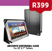 Archive Universal Case For 10" & 7" Tablets-Each