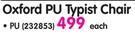 Oxford PU Typist Chair