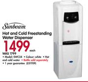 Sunbeam Hot And Cold Freestanding Water Dispenser SWC24