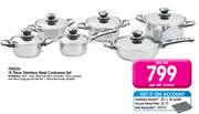 Tissoli 12 Piece Stainless Steel Cookware Set-Per Set
