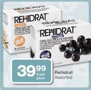 Rehidrat Oral Electrolyte Mixture-6 Per Pack