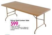 Deluxe Steel Canteen Table