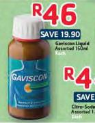 Gaviscon Liquid Assorted- 150ml
