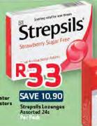 Strepsils Lozenges Assorted- 24's Per Pack