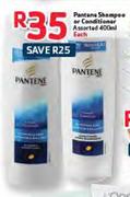Pantene Shampoo / Conditioner Assorted-400ml Each