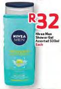Nivea Men Shower Gel Assorted-500ml 