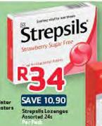 Strepsils Lozenges Assorted-24's Per Pack