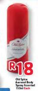 Old Spice Aerosol Body Spray Assorted - 150ml 