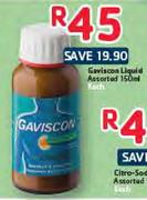 Gaviscon Liquid Assorted - 150ml