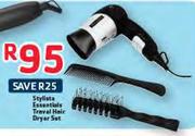   Stylista Essentials Traval Hair Dryer Set