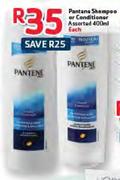 Pantene Shampoo/Conditioner Assorted- 400ml Each