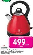 Russell Hobbs 1.8L Red Heritage Kettle 18257