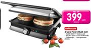 Mellerware 4 Slice Panini Multi Grill 28550