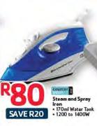 Counter Point Steam And Spray Iron