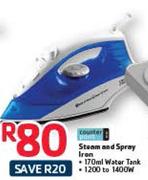 Counter Points Steam And Spray Iron