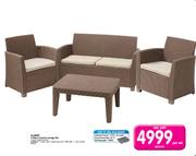 Allibert 4 Piece Corona Longe Set-Per Set